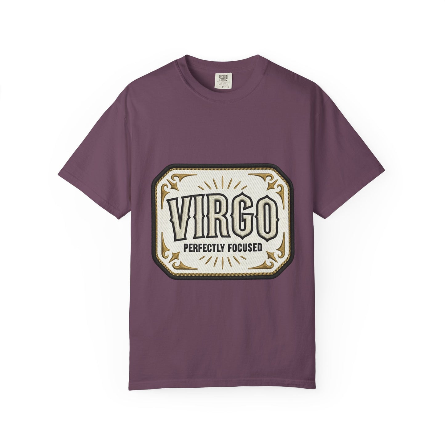Virgo "Perfectly Focused" Zodiac T-Shirt — Vintage Astrology Tee