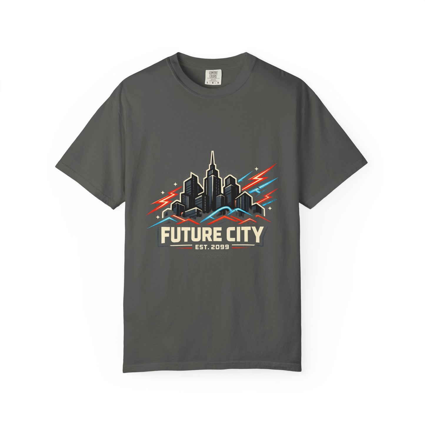 Future City T-Shirt — Retro Skyline Graphic Tee