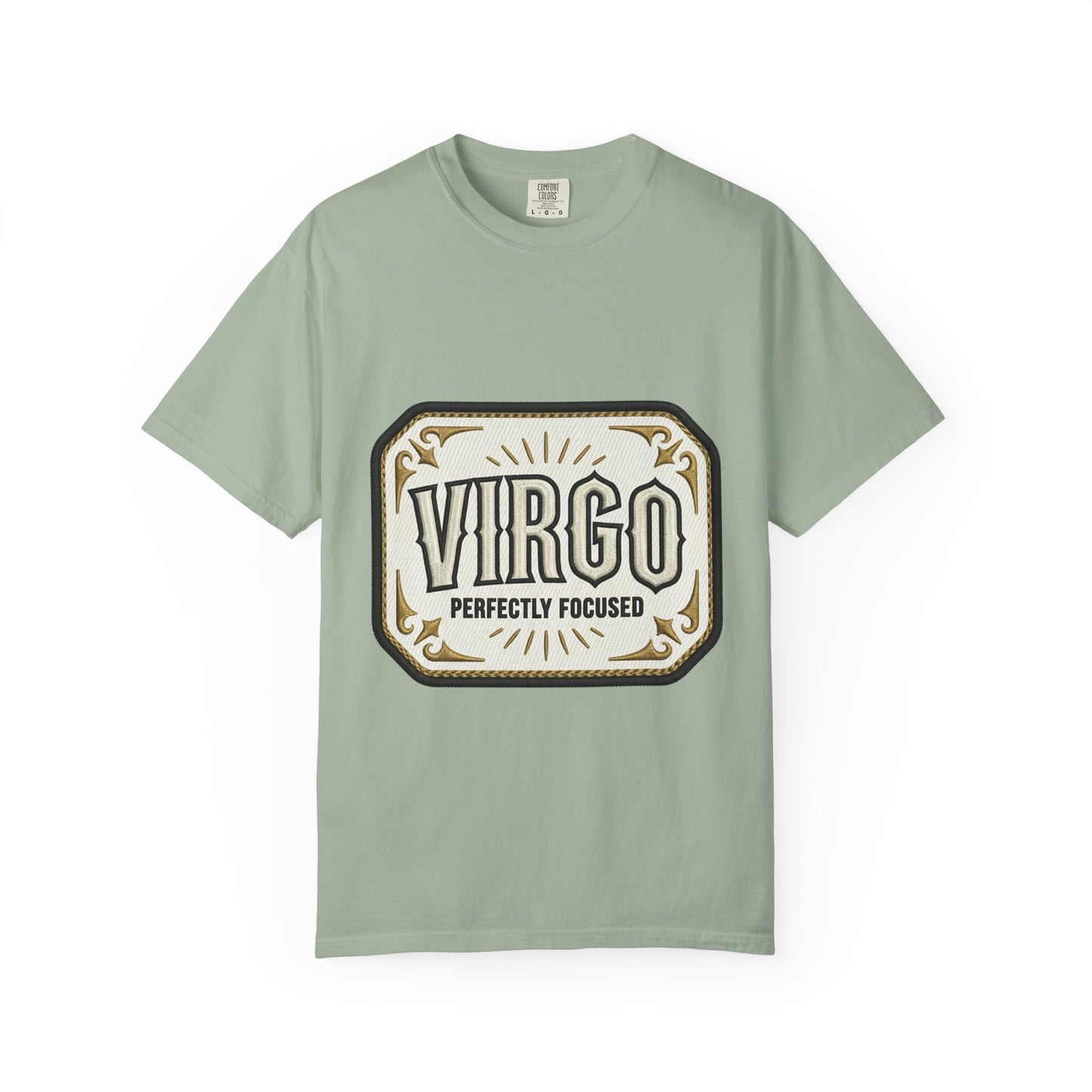 Virgo "Perfectly Focused" Zodiac T-Shirt — Vintage Astrology Tee