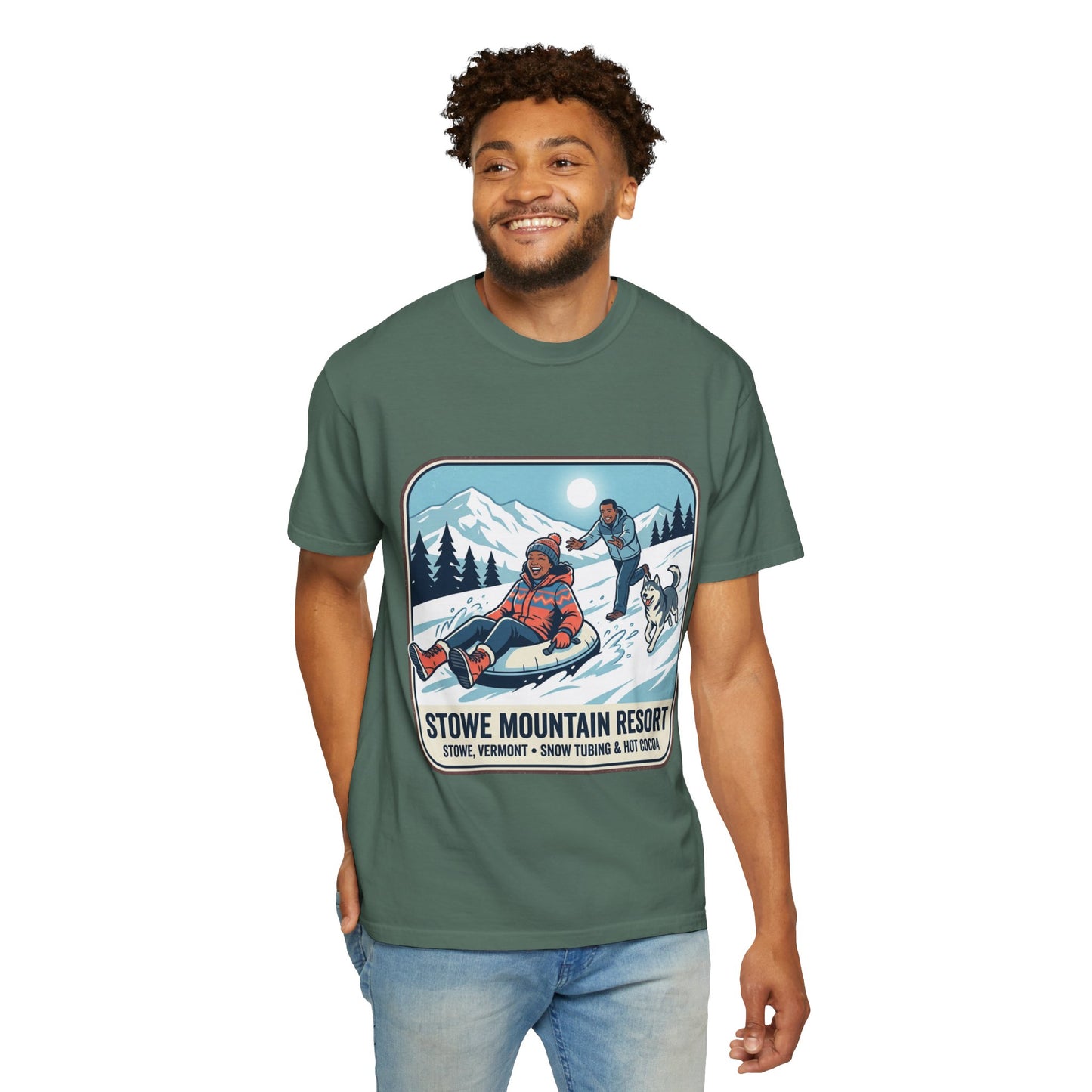 Stowe Mountain Resort Snow Tubing T-Shirt