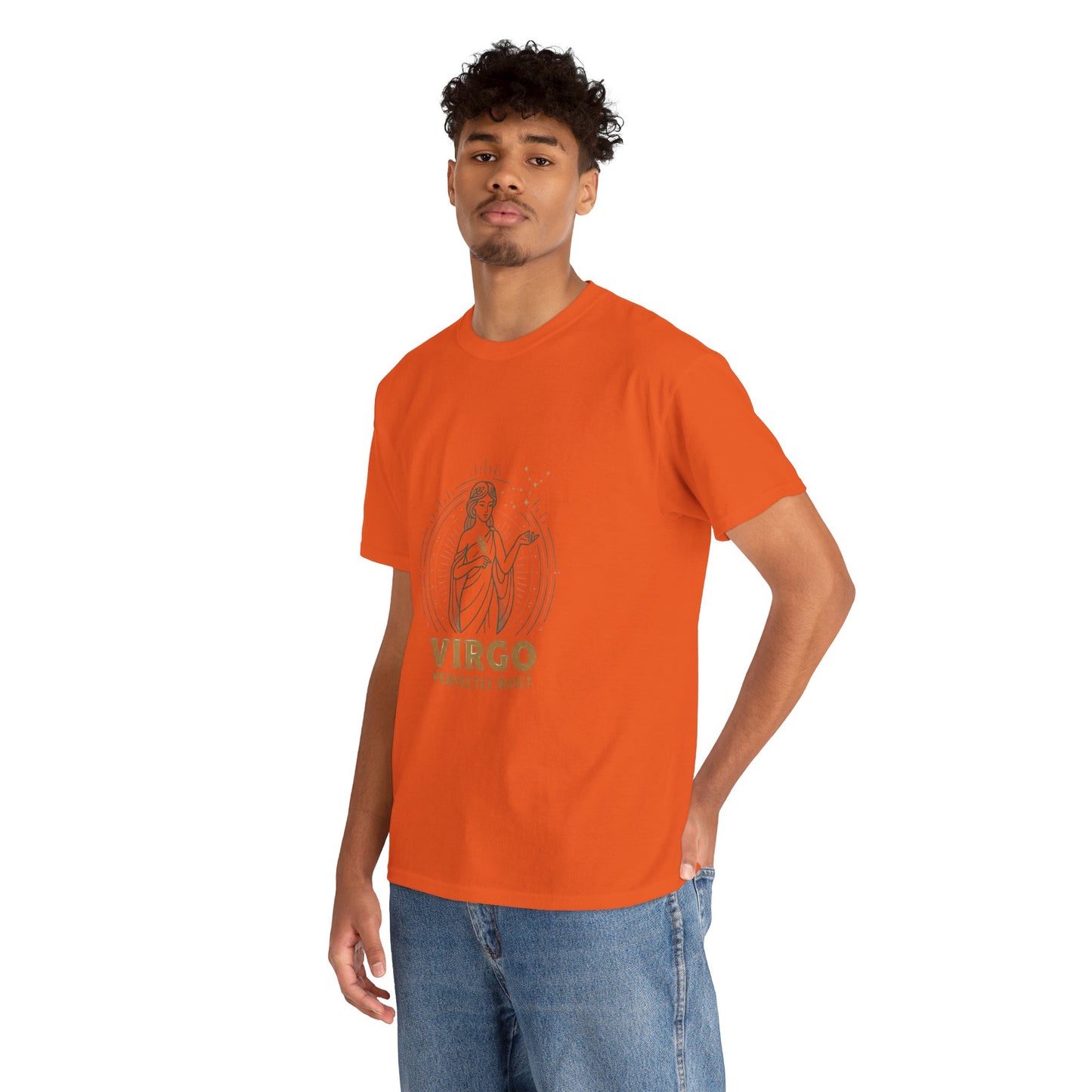 Virgo 'Perfectly Built' Zodiac T-Shirt — Astrology Graphic Tee