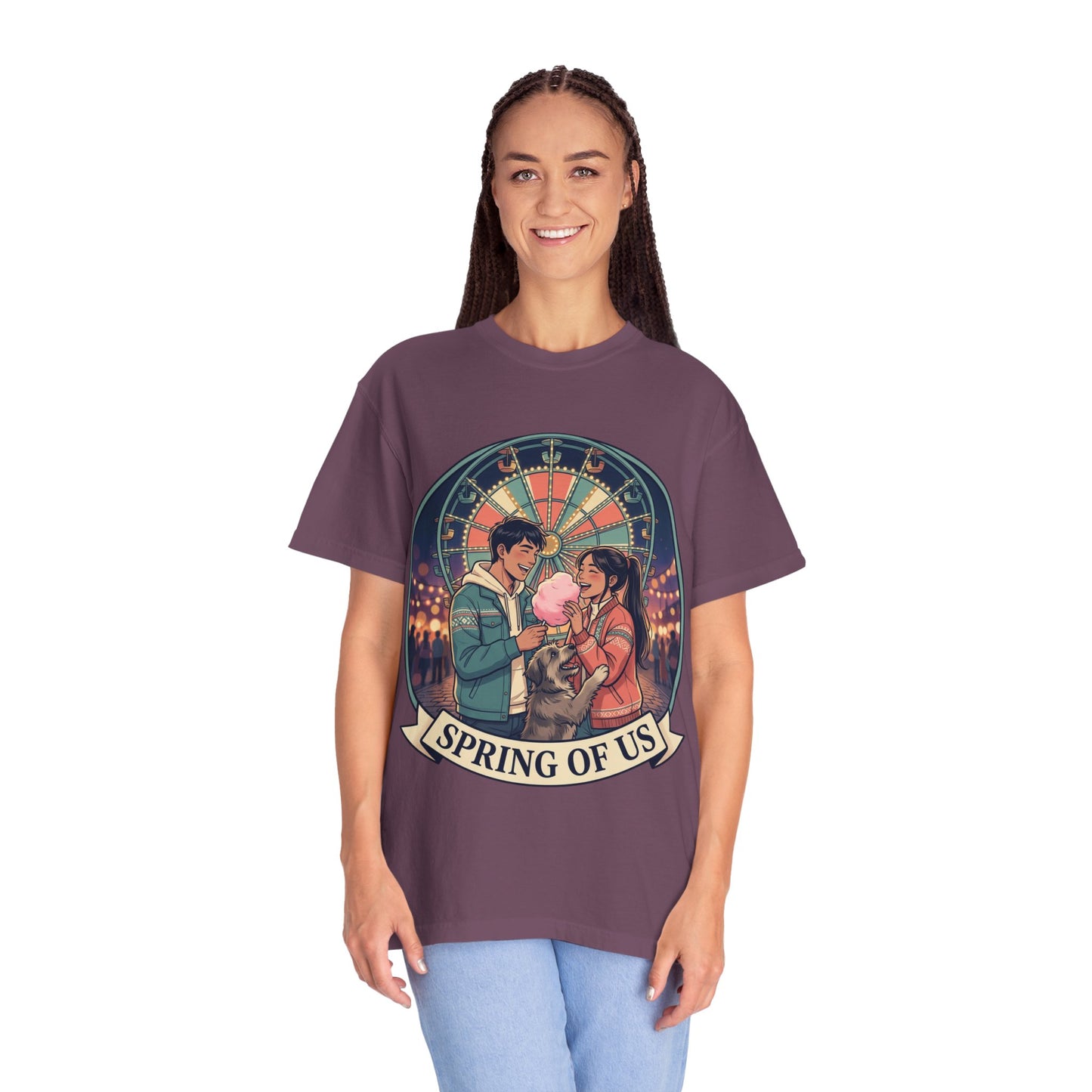 Spring of Us T-Shirt — Romantic Carnival Graphic Tee