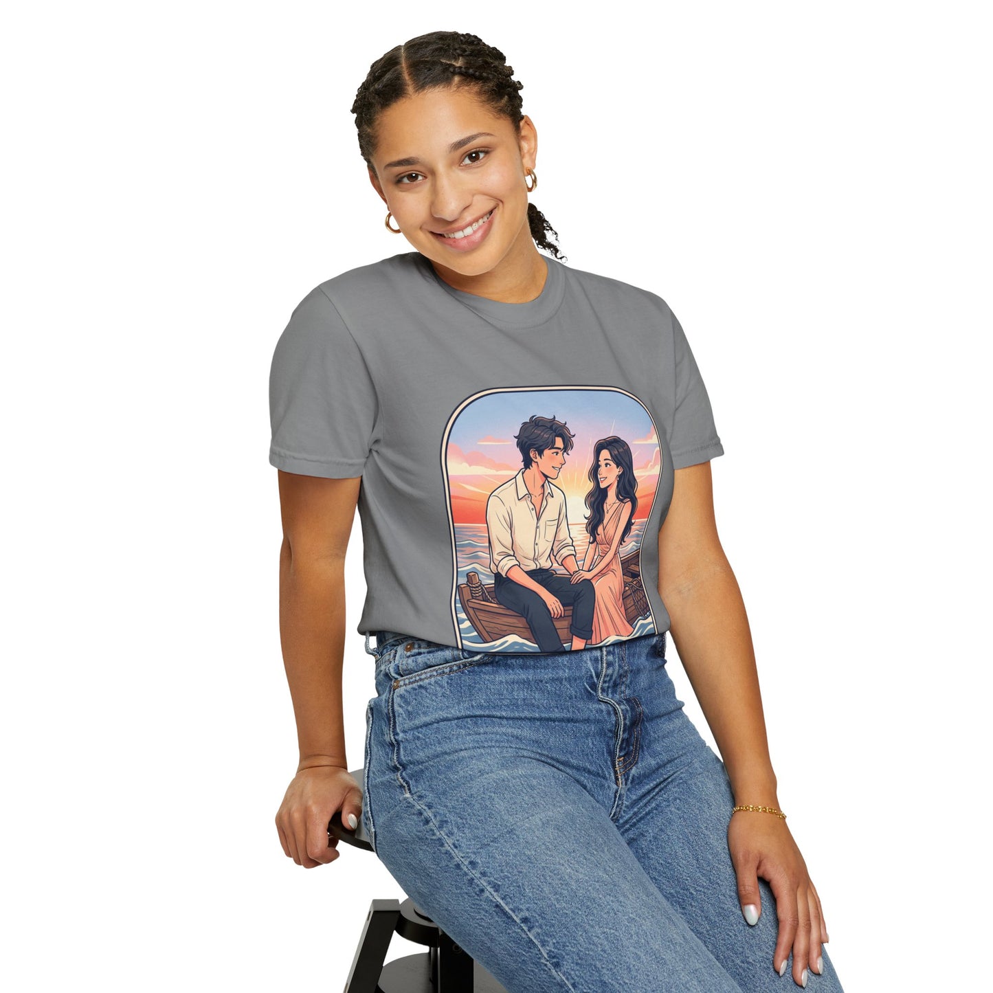 Sunrise & Sea Romantic Beach T-Shirt