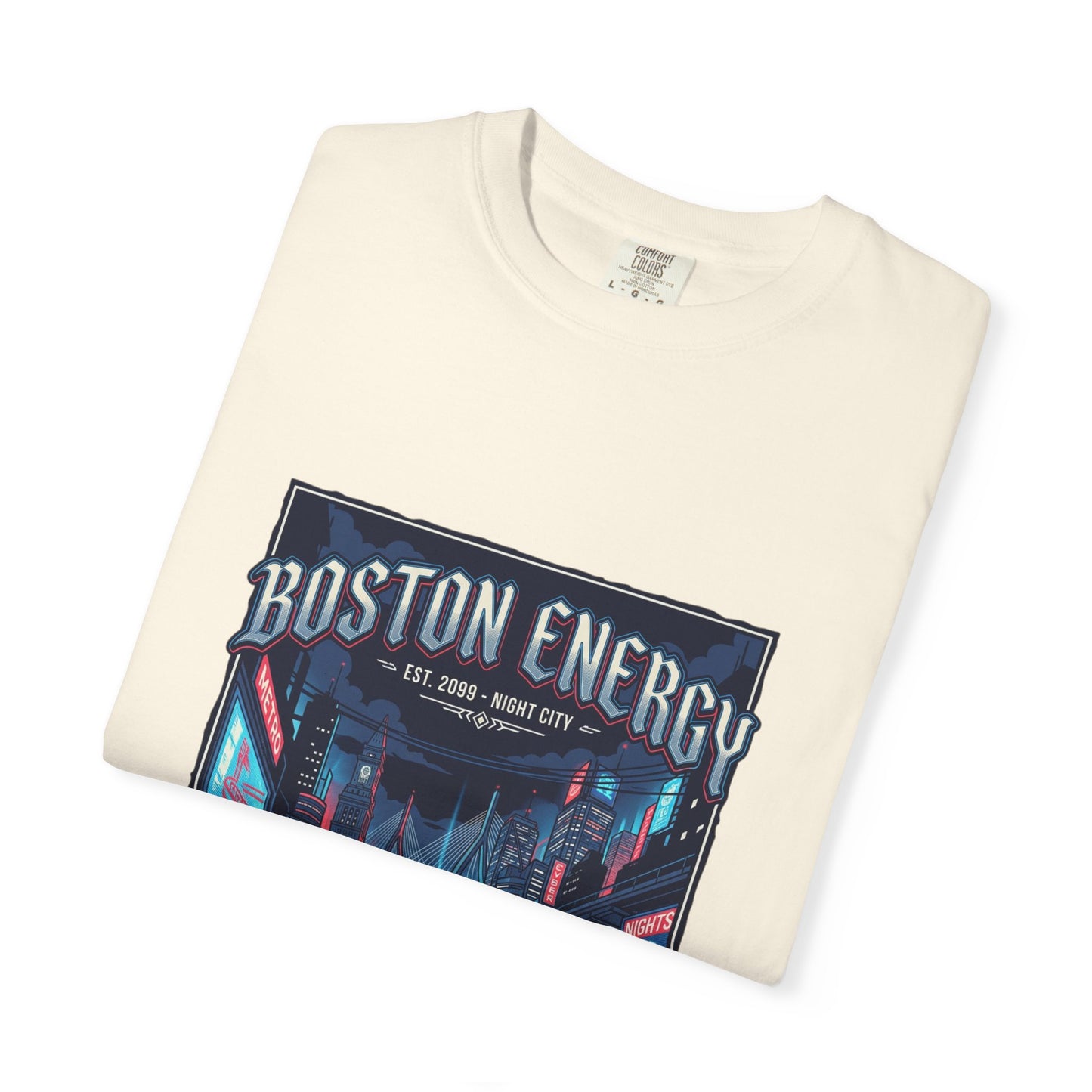 Boston Energy Graphic T-Shirt — Neon City Streetwear