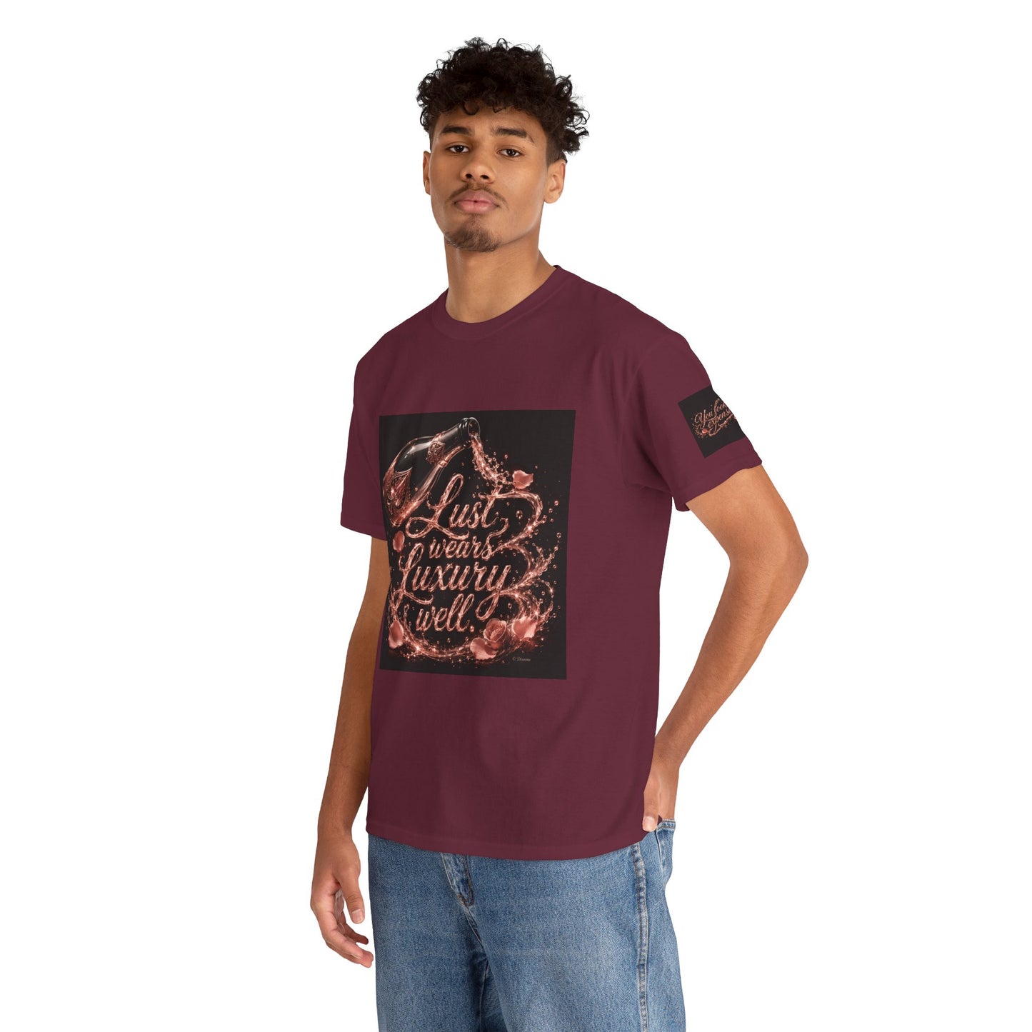 Lust Treats Luxury Well T-Shirt – Vintage Script Graphic Tee