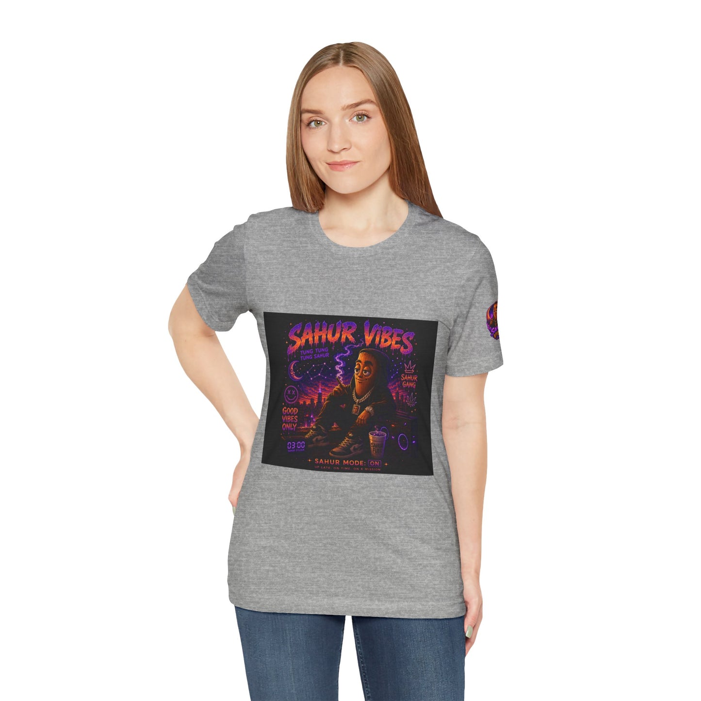 Tung Tung Tung Sahur SOLO Night Smoke DOLO Tee — Urban Chill Cartoon Design
