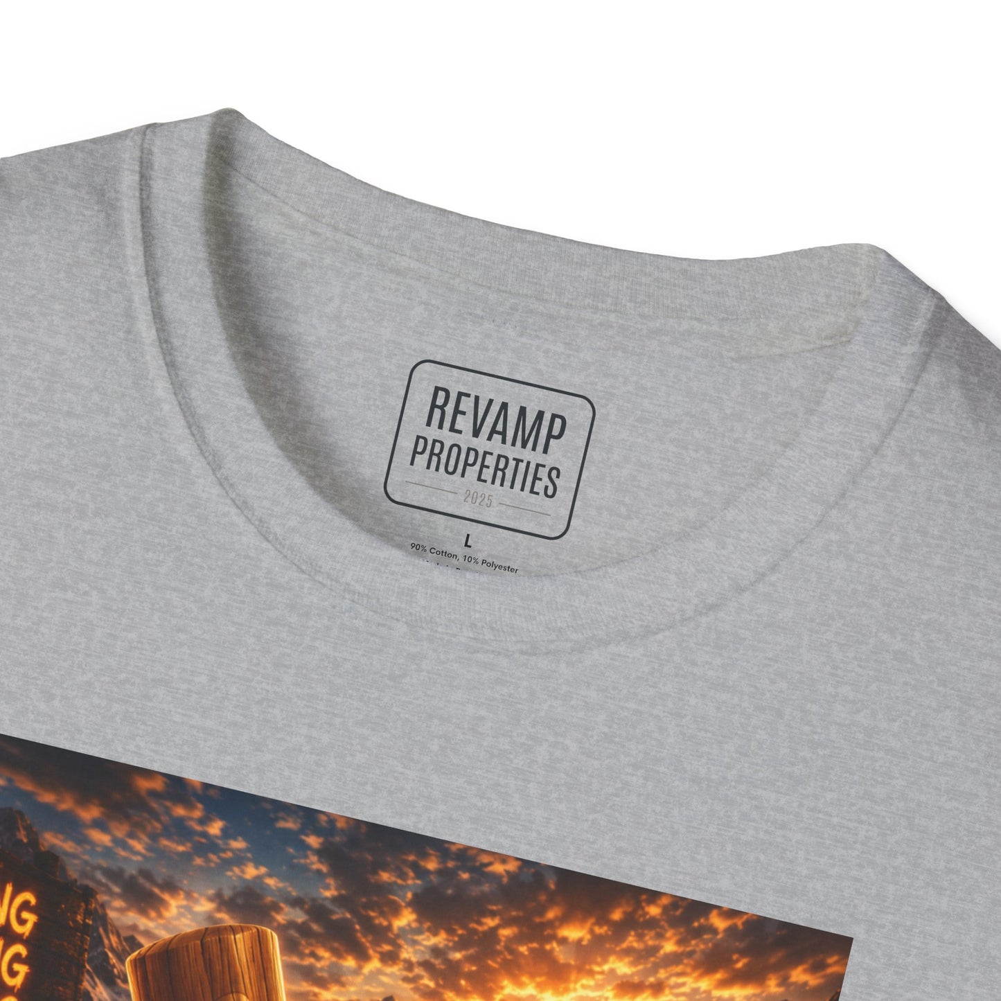 Tung Tung Tung Sahur 2 Wheels On Steel & Fire T-Shirt — "Time To Turn The Tide" Tee