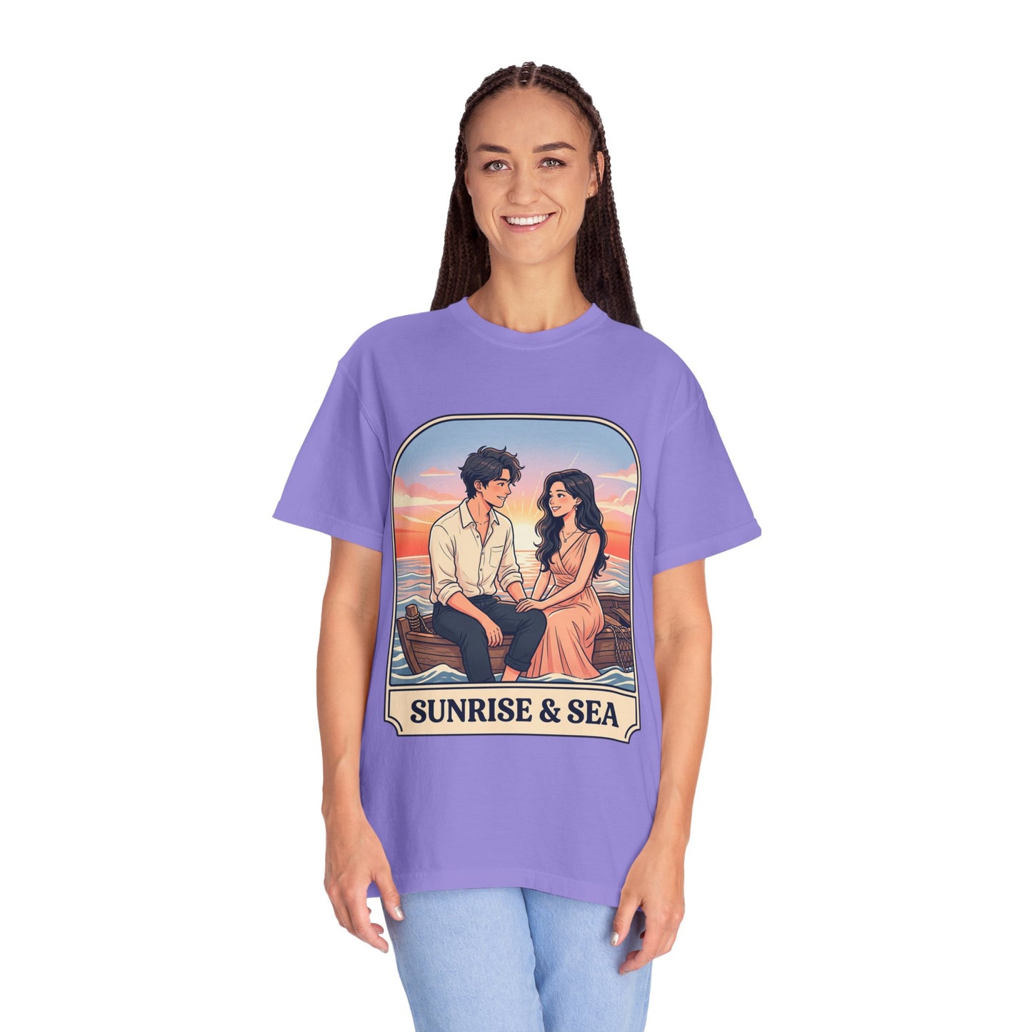 Sunrise & Sea Romantic Beach T-Shirt