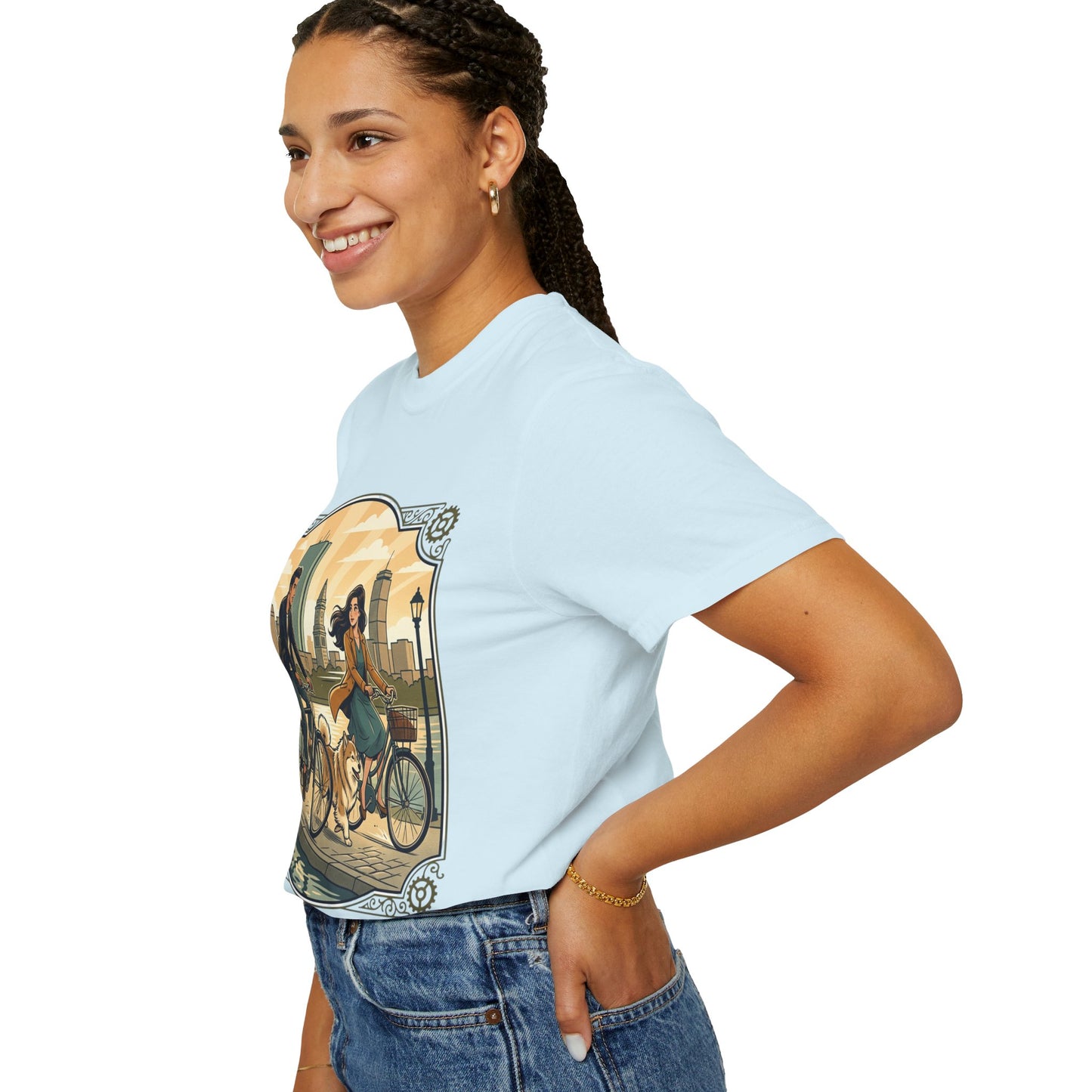 We Ride Together Bicycle Couple T-Shirt