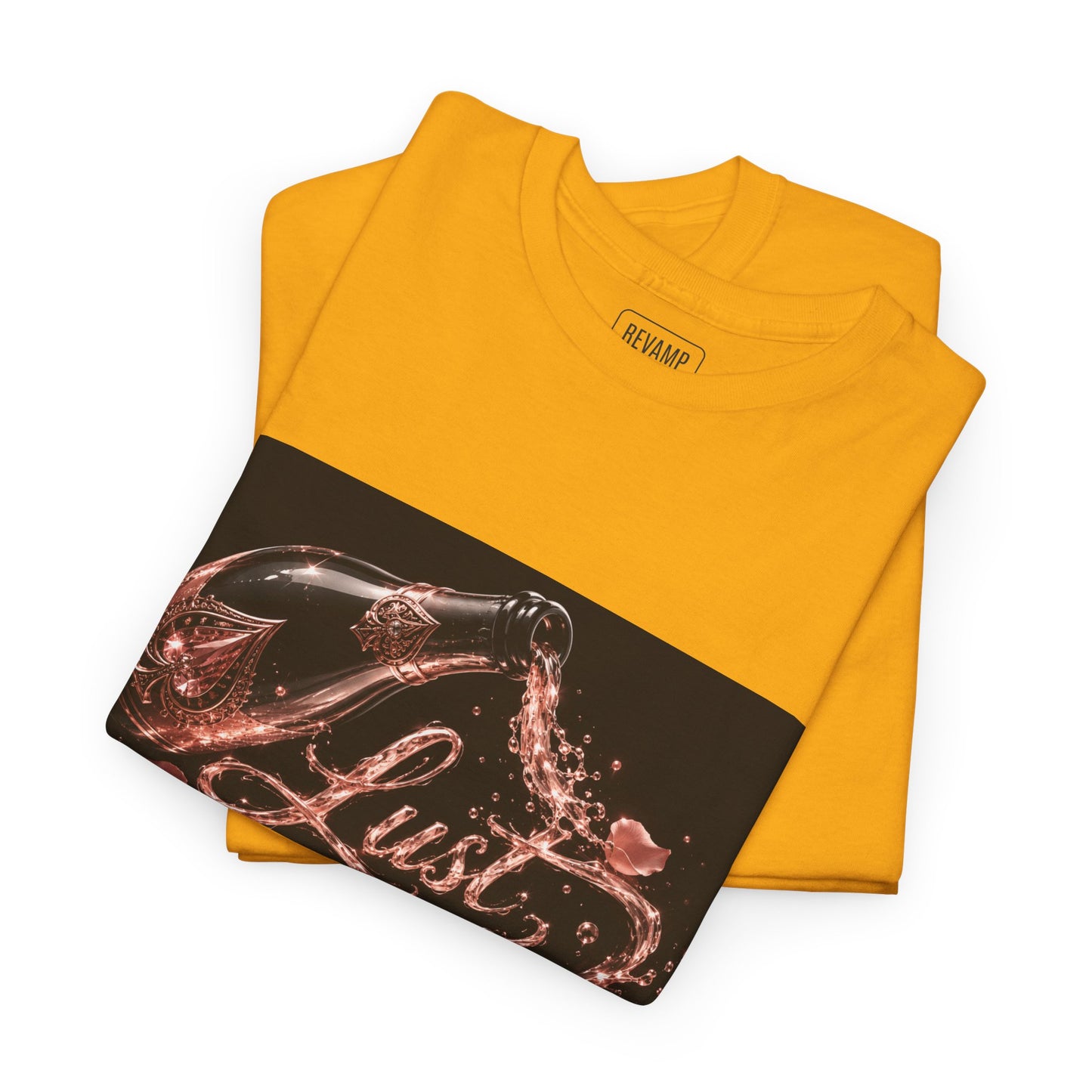Lust Treats Luxury Well T-Shirt – Vintage Script Graphic Tee