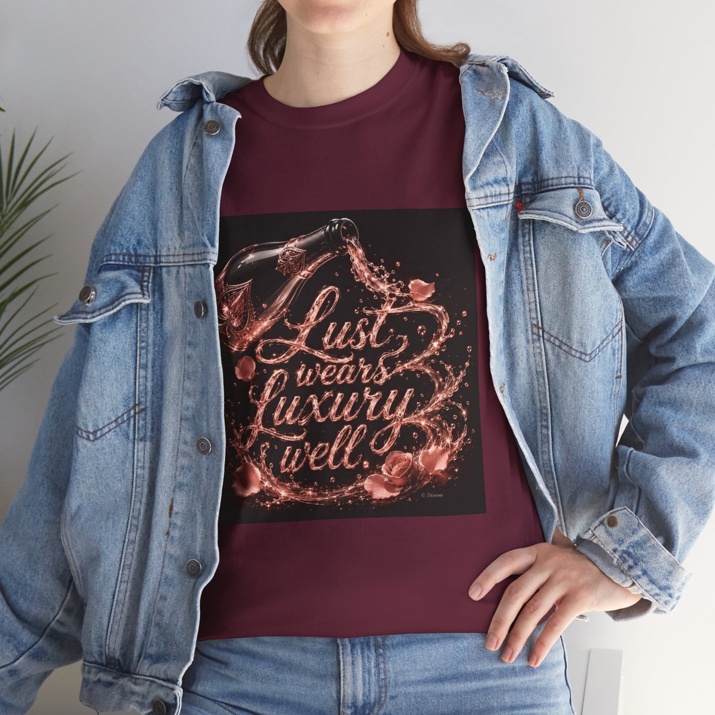 Lust Treats Luxury Well T-Shirt – Vintage Script Graphic Tee