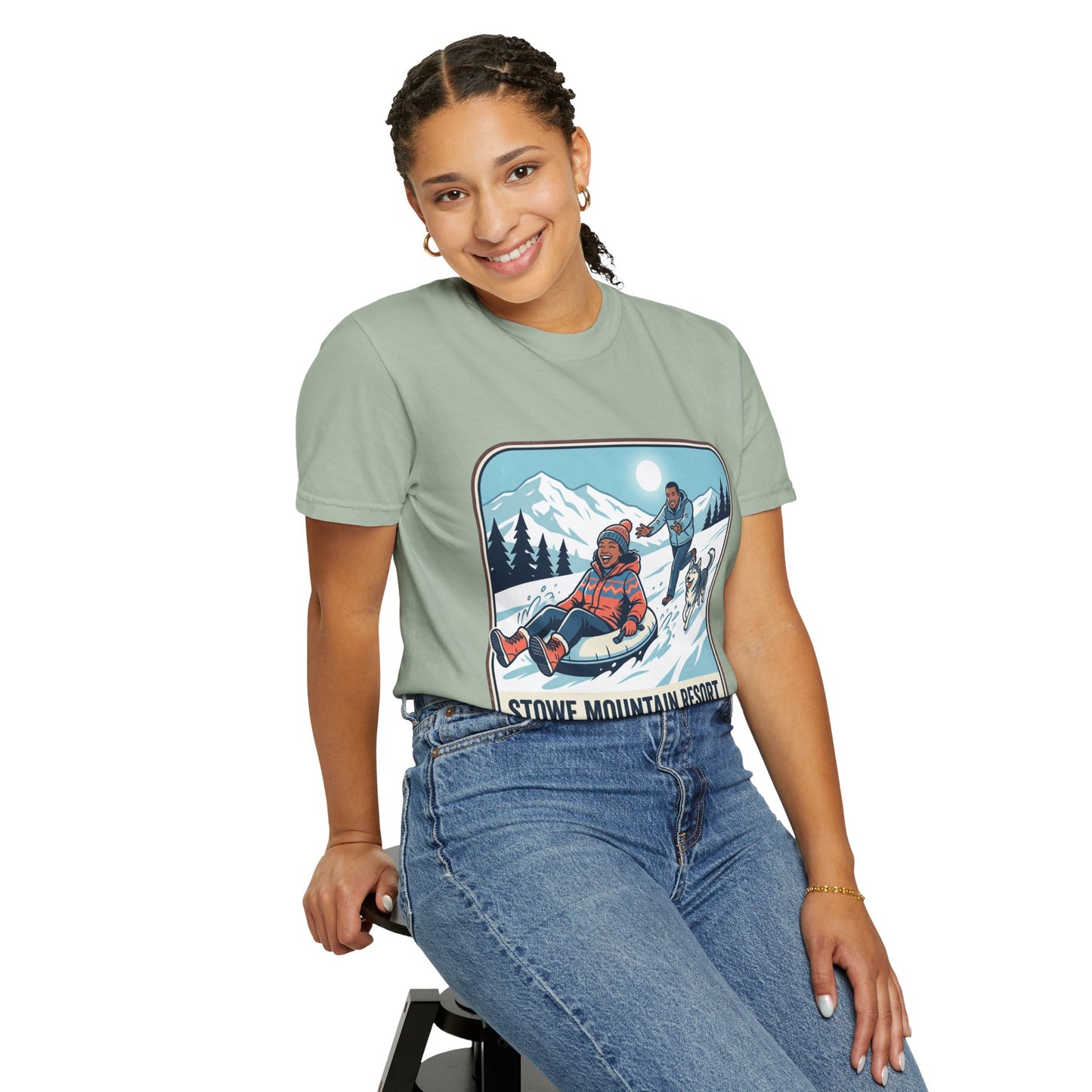 Stowe Mountain Resort Snow Tubing T-Shirt