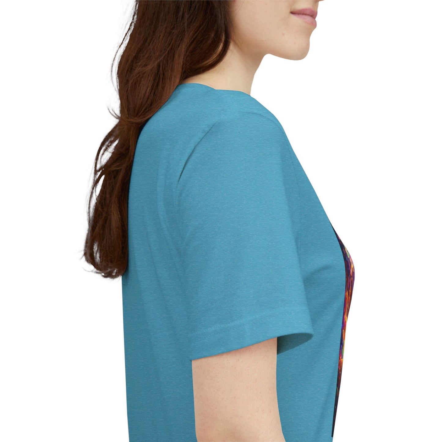 Psychedelic Session T-Shirt — Cosmic Portrait Graphic Tee