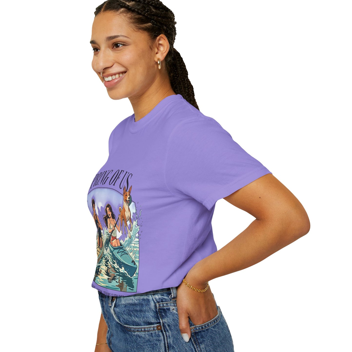 Spring of Us Kayaking T-Shirt — Retro Outdoor Adventure Tee