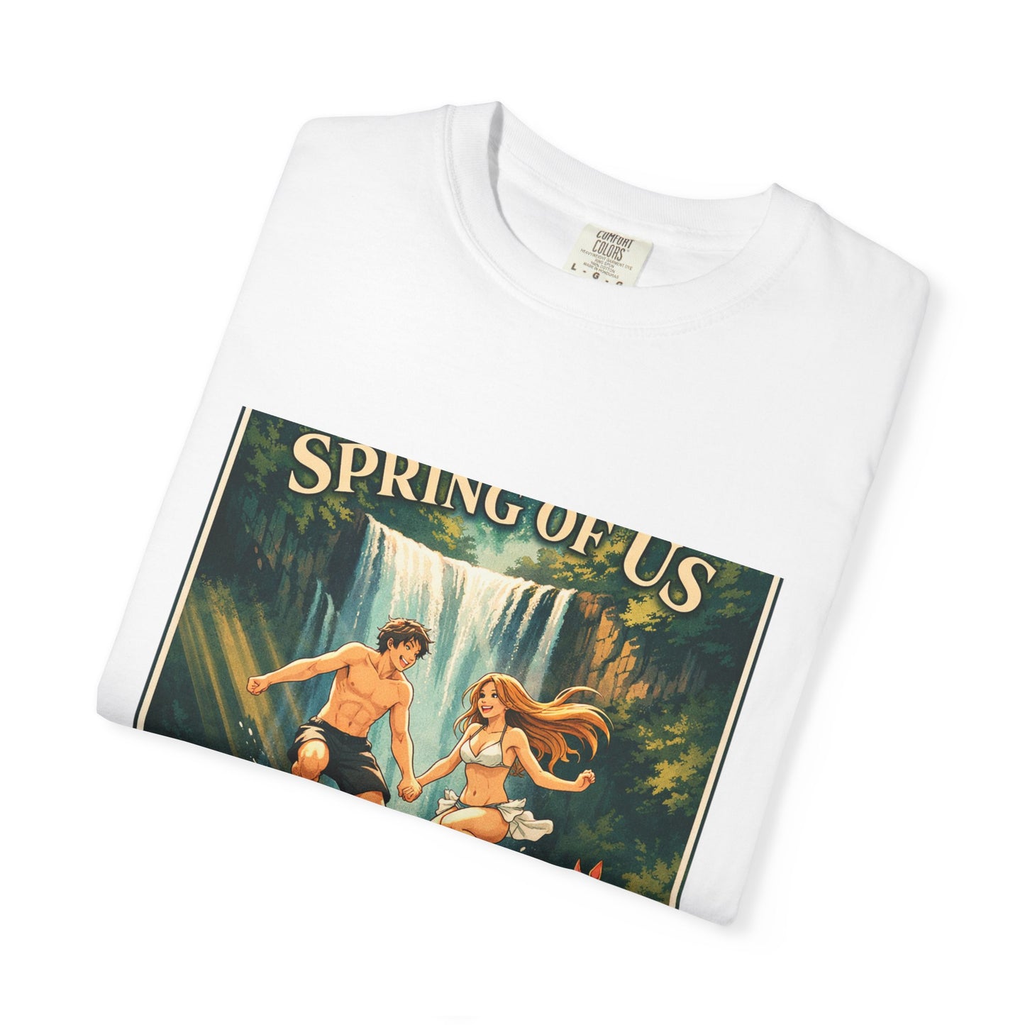 Vintage 'Spring of Us' Waterfall Graphic T-Shirt