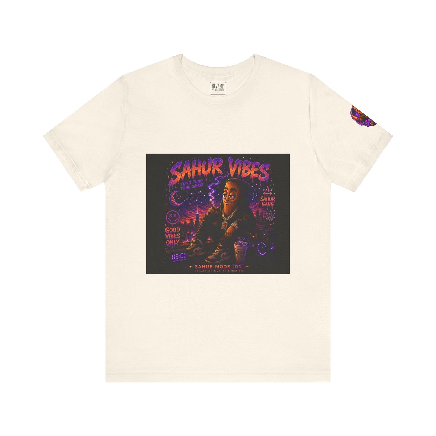 Tung Tung Tung Sahur SOLO Night Smoke DOLO Tee — Urban Chill Cartoon Design