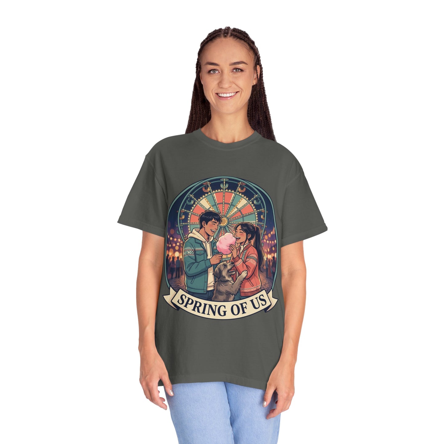 Spring of Us T-Shirt — Romantic Carnival Graphic Tee