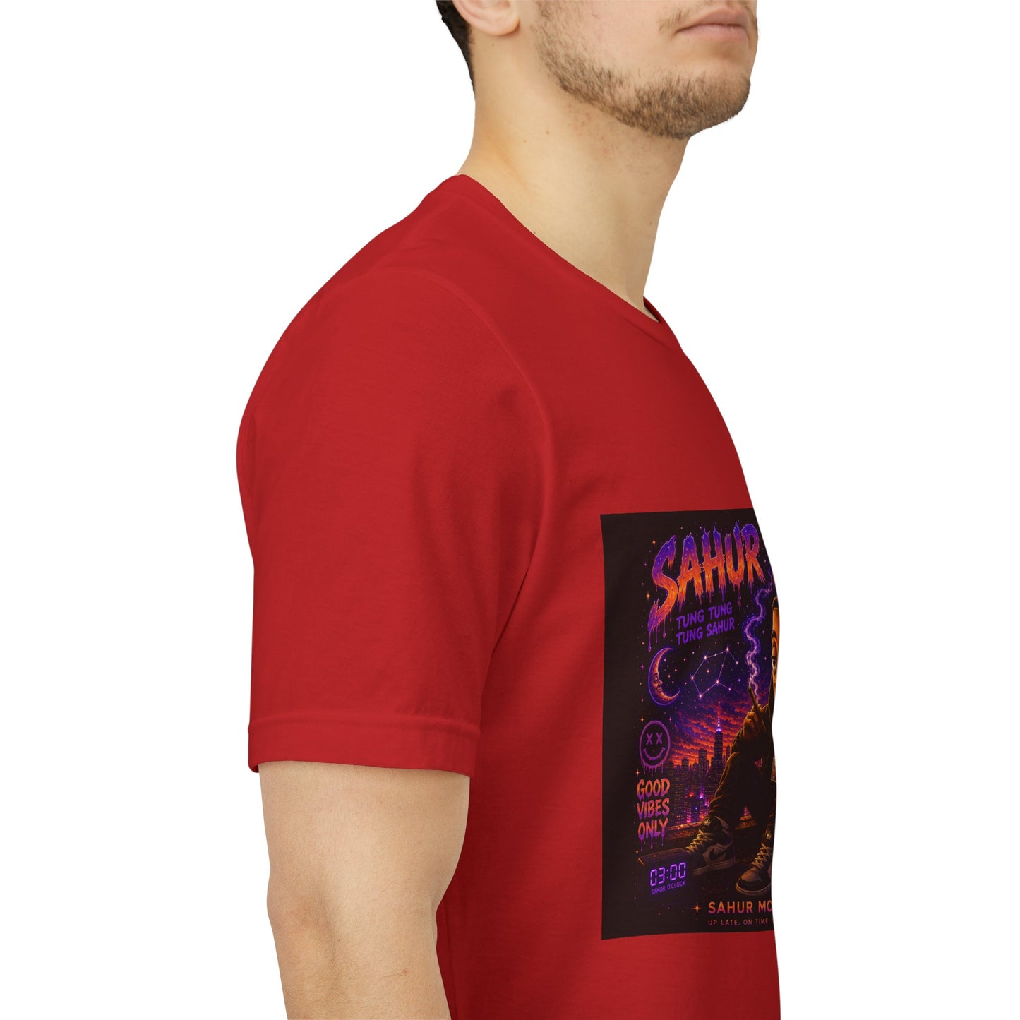 Tung Tung Tung Sahur SOLO Night Smoke DOLO Tee — Urban Chill Cartoon Design