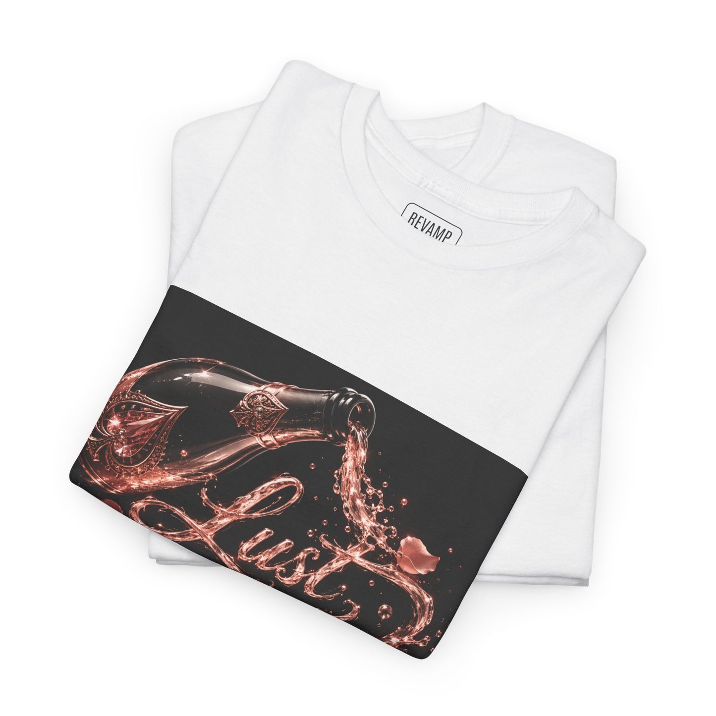 Lust Treats Luxury Well T-Shirt – Vintage Script Graphic Tee
