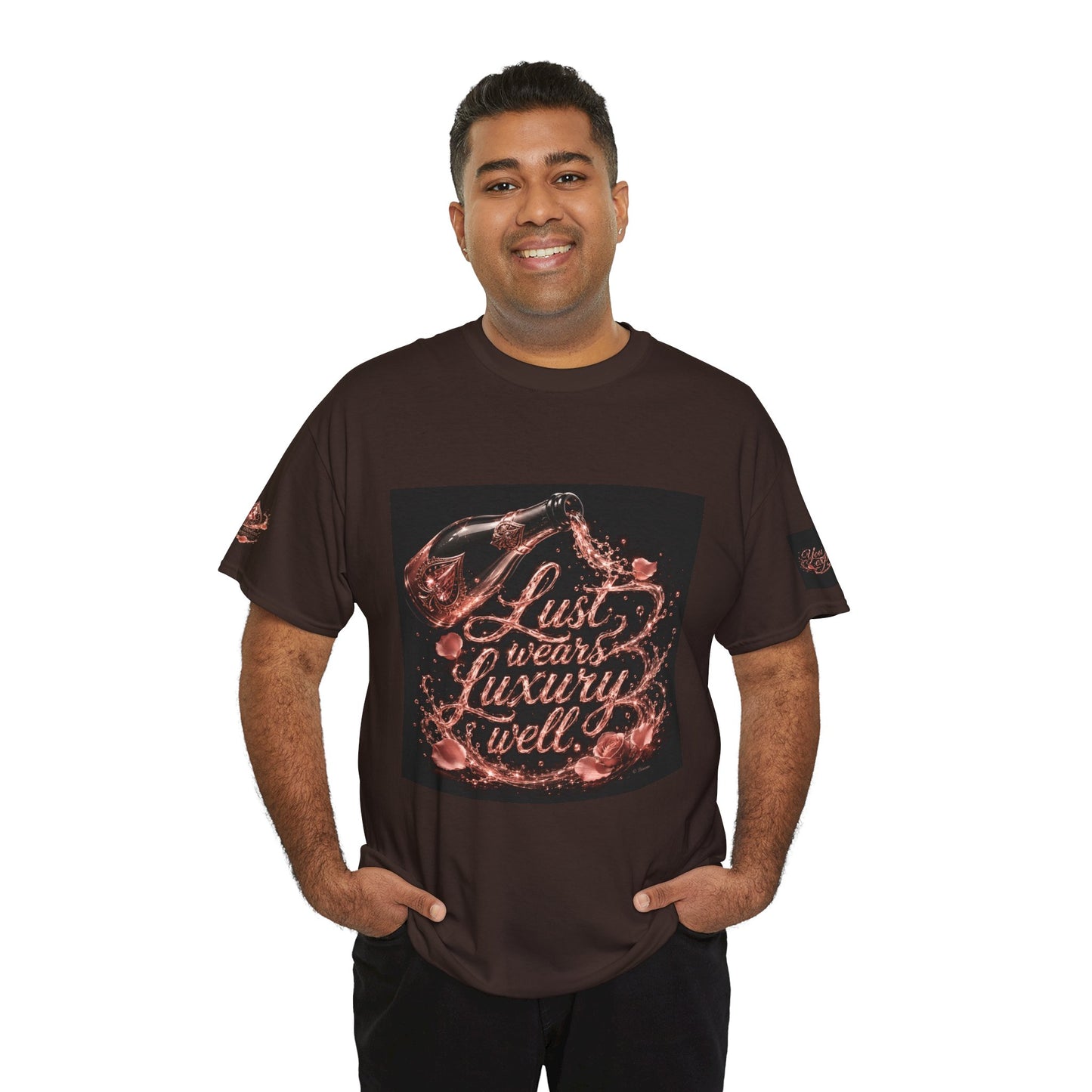 Lust Treats Luxury Well T-Shirt – Vintage Script Graphic Tee