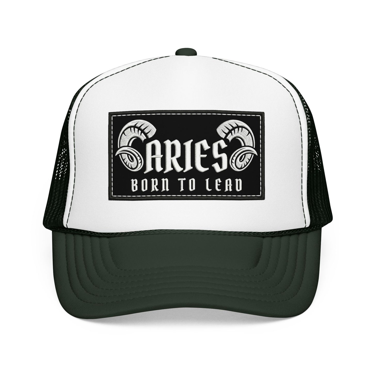 Trucker Hat - Aries 'Born to Lead' Zodiac Cap
