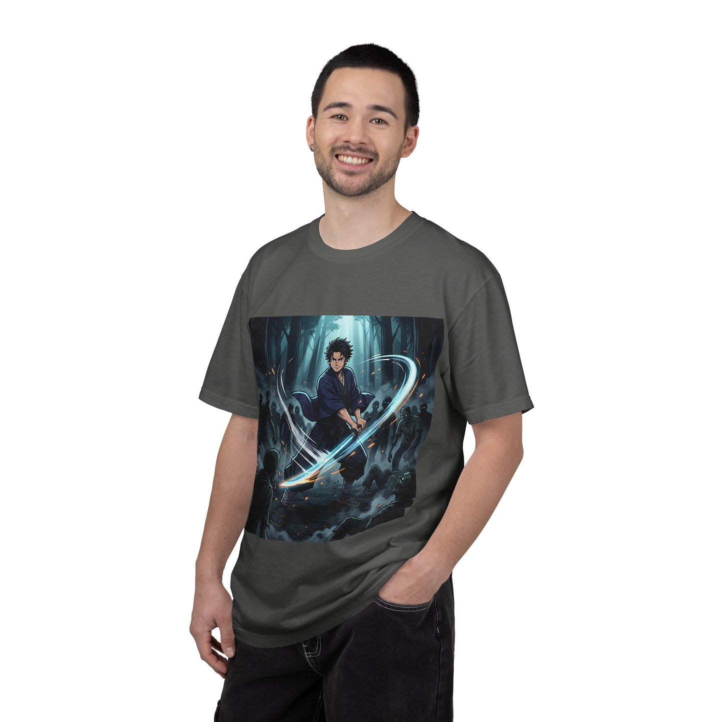 Mage Battlemage T‑Shirt — Fantasy Wizard Magic Sword Illustration Tee