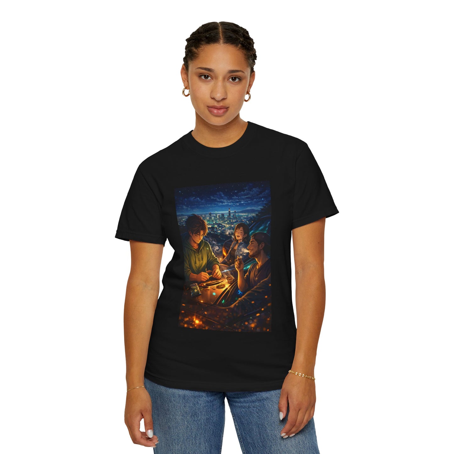 ROAD TRIP SMOKE SESSION-Unisex Garment-Dyed T-shirt