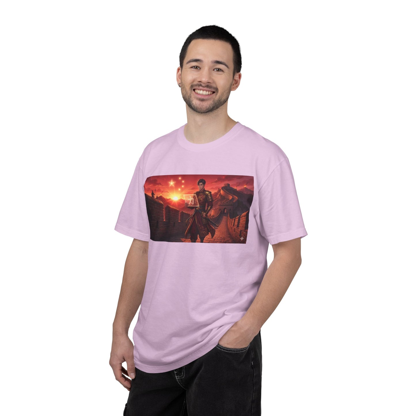 Scout Regiment Sunset T-Shirt — Anime Military Wall Scene