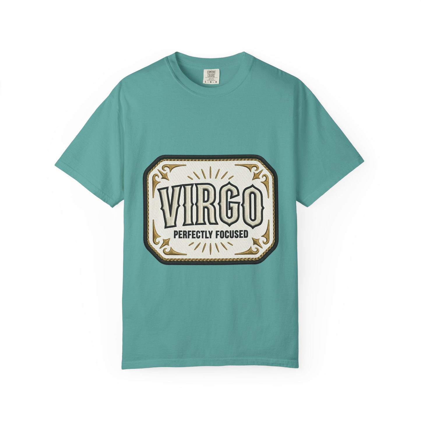 Virgo "Perfectly Focused" Zodiac T-Shirt — Vintage Astrology Tee