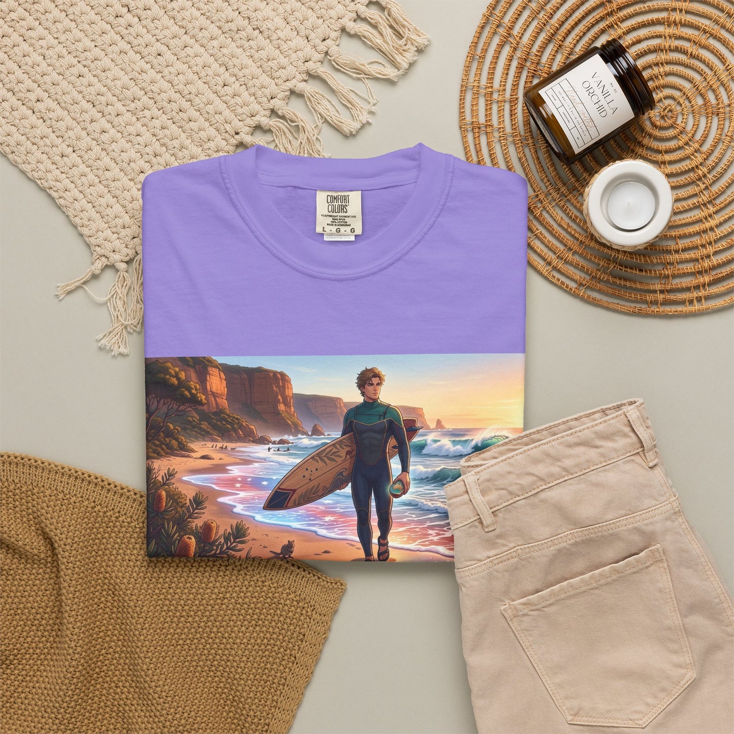 Surfer at Sunset T-Shirt