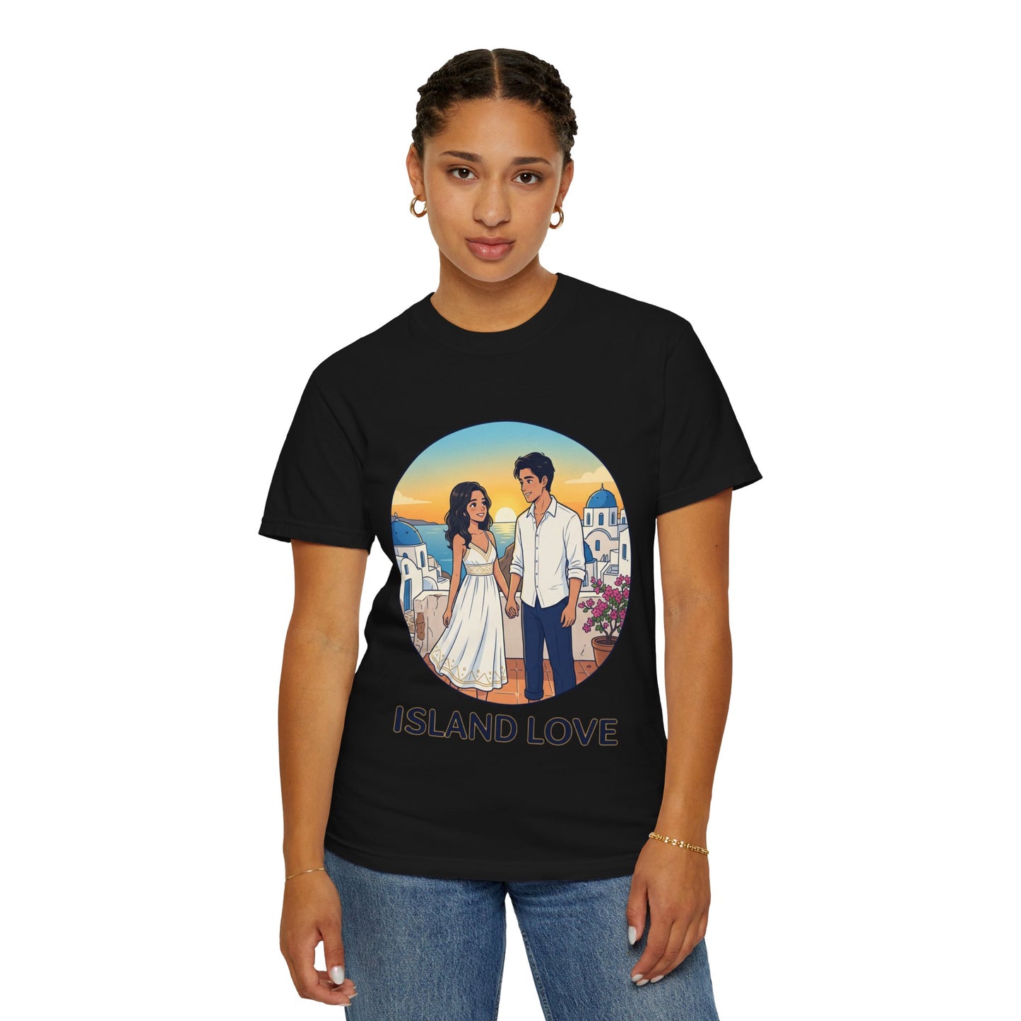 Island Love T-Shirt — Romantic Couples Vacation Tee