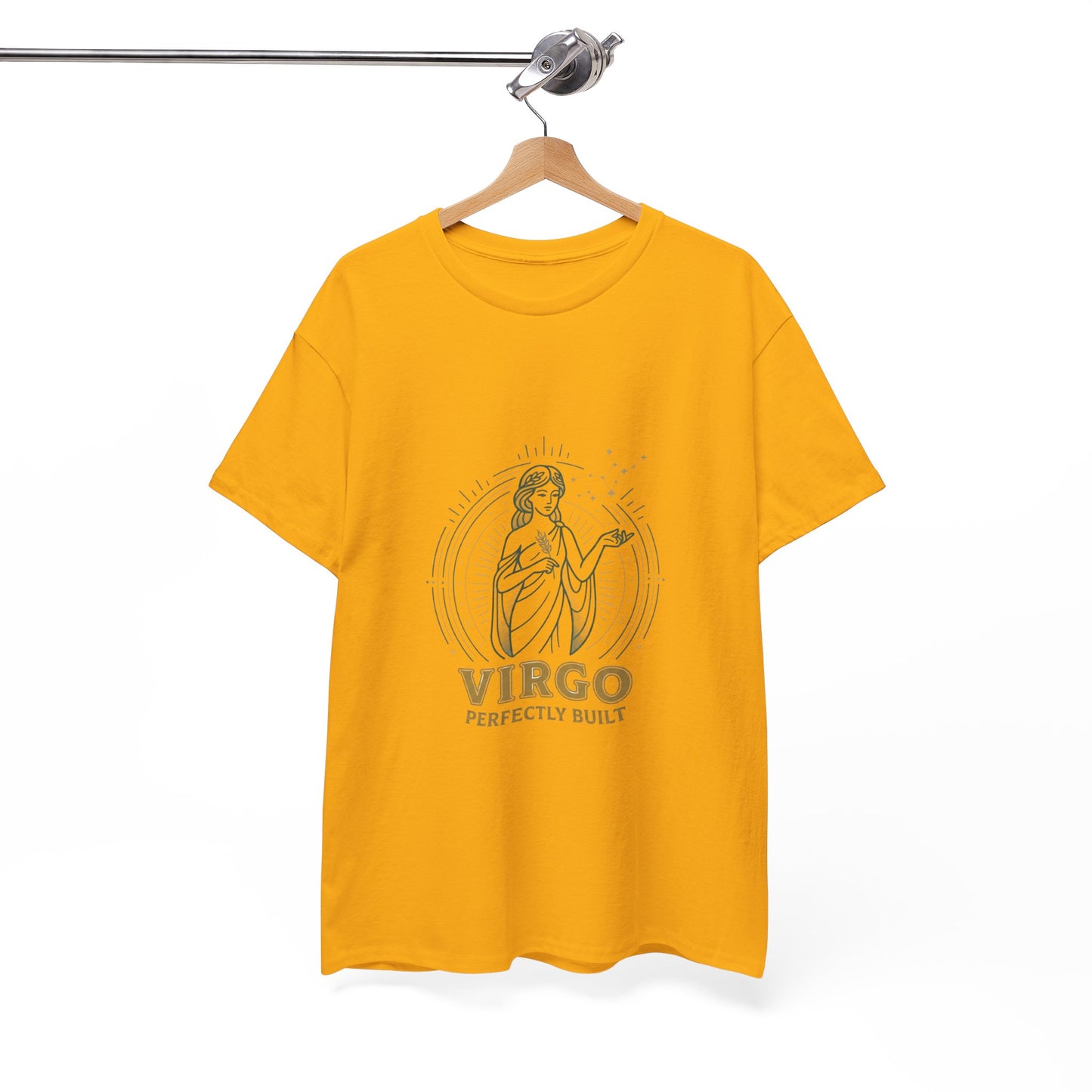 Virgo 'Perfectly Built' Zodiac T-Shirt — Astrology Graphic Tee