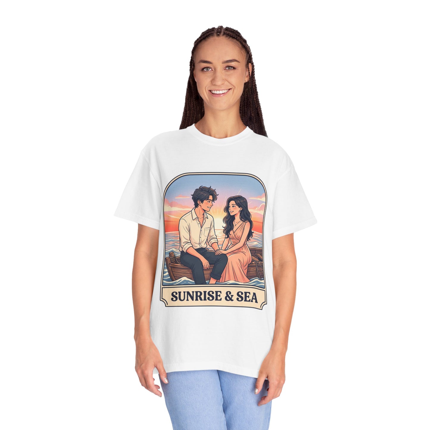 Sunrise & Sea Romantic Beach T-Shirt