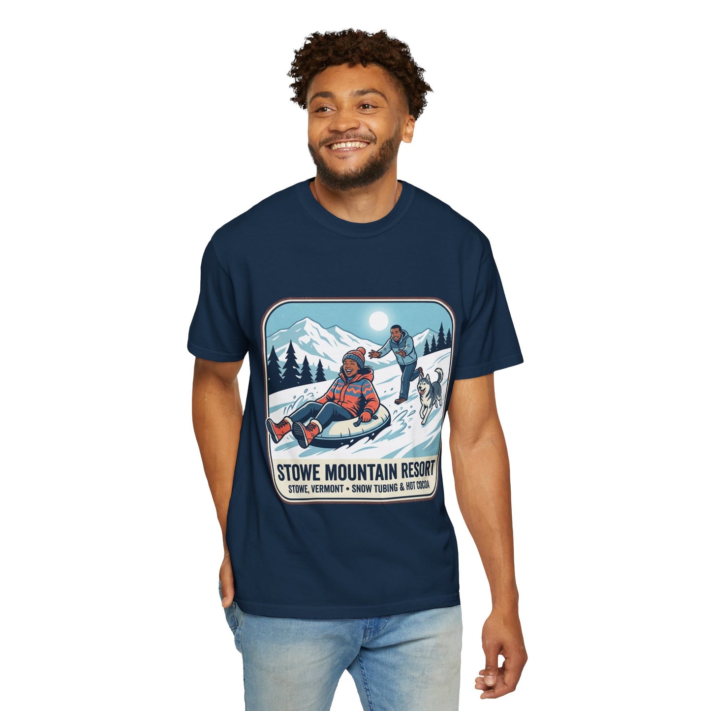 Stowe Mountain Resort Snow Tubing T-Shirt