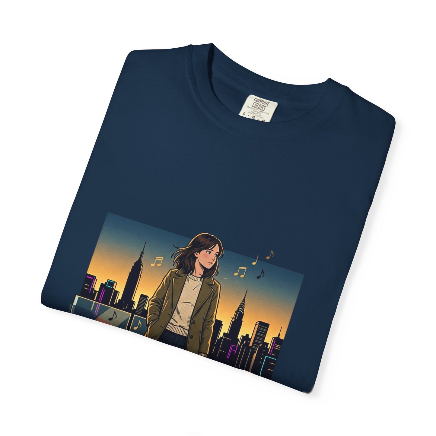 GLOBAL ENERGY: HER CITY, HER STORY— City Sunset Graphic T-Shirt