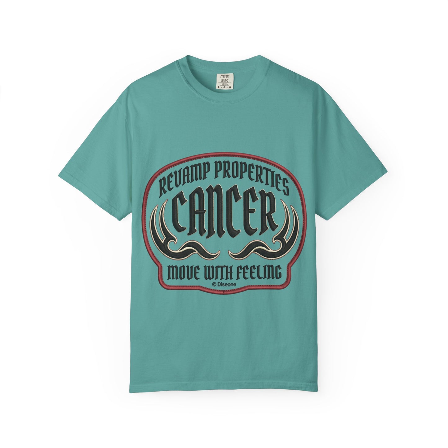 Cancer Zodiac T-Shirt — 'Move With Feeling' Astrology Tee