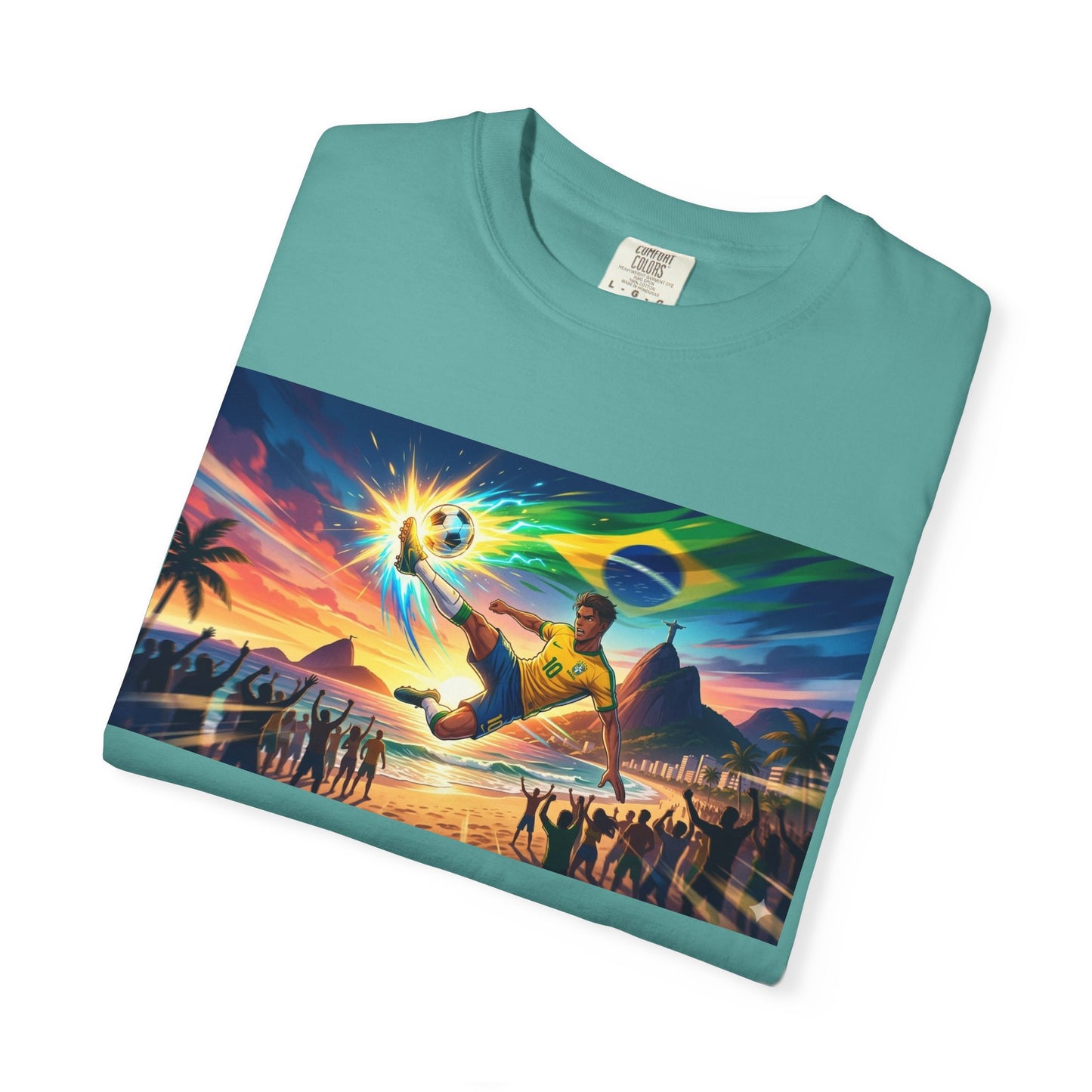 Brazil — Energy + Football Graphic T-Shirt