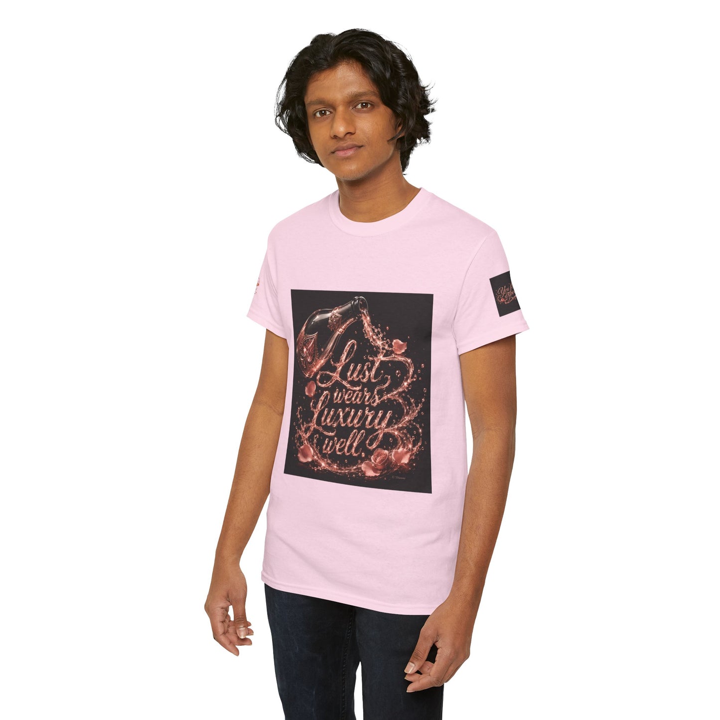 Lust Treats Luxury Well T-Shirt – Vintage Script Graphic Tee