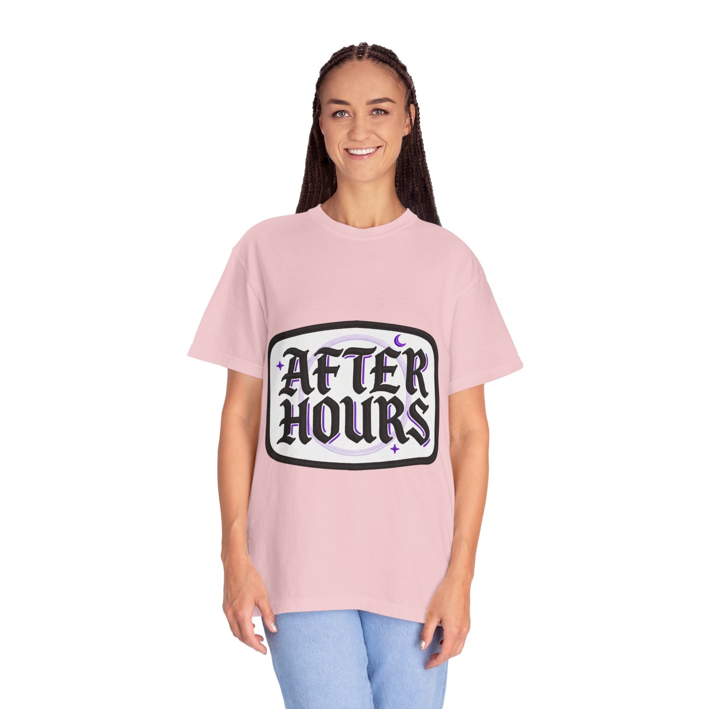 After Hours Graphic T-Shirt — Gothic Moon Lounge Tee