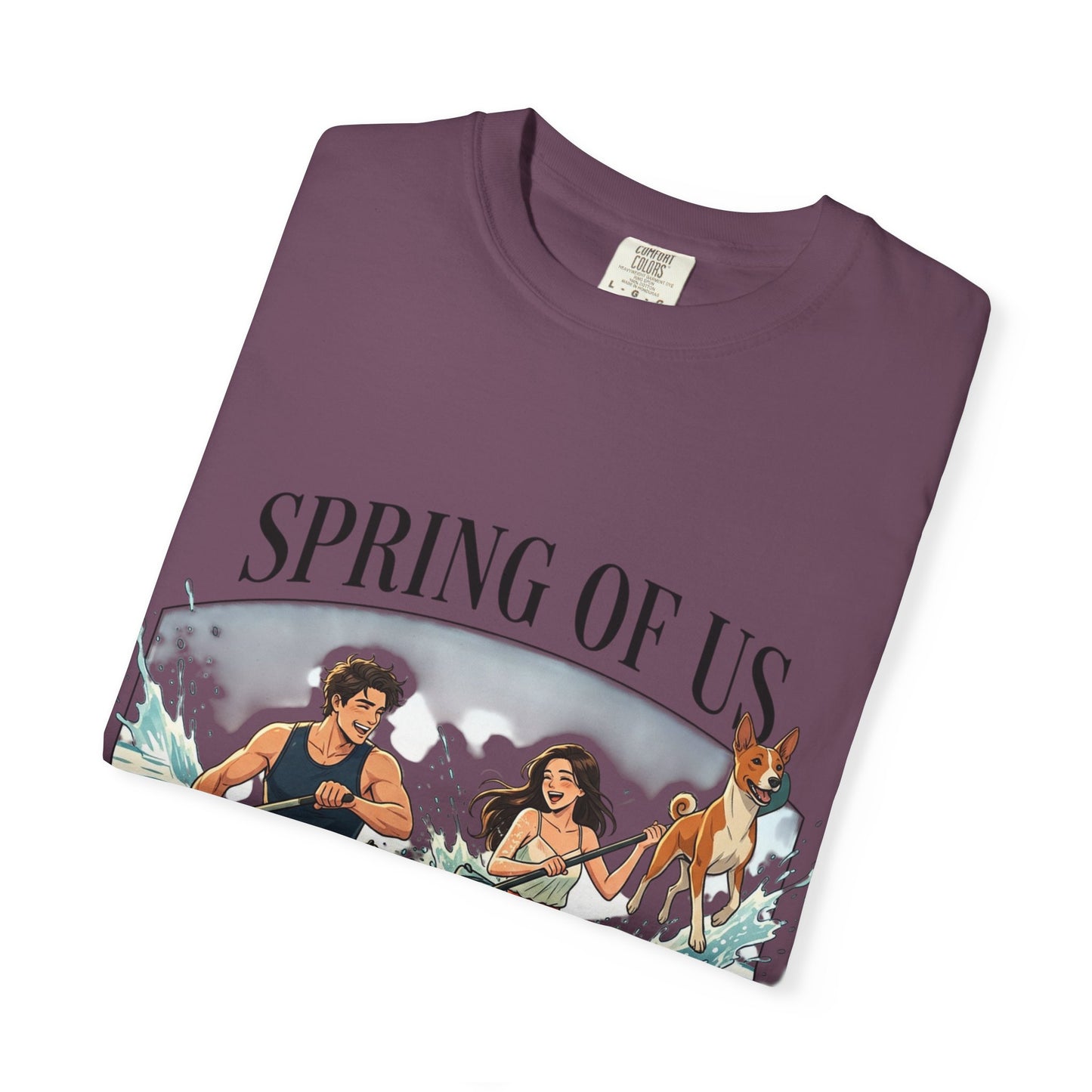 Spring of Us Kayaking T-Shirt — Retro Outdoor Adventure Tee