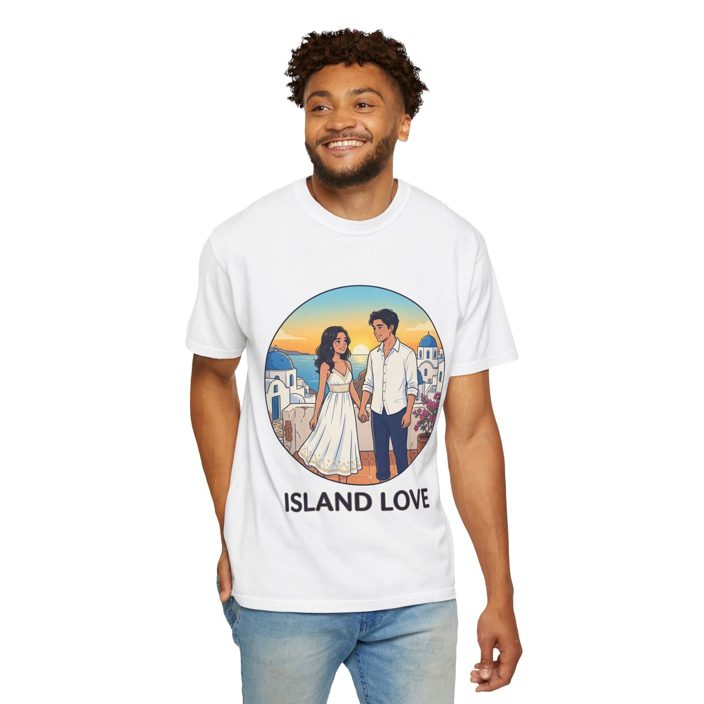 Island Love T-Shirt — Romantic Couples Vacation Tee