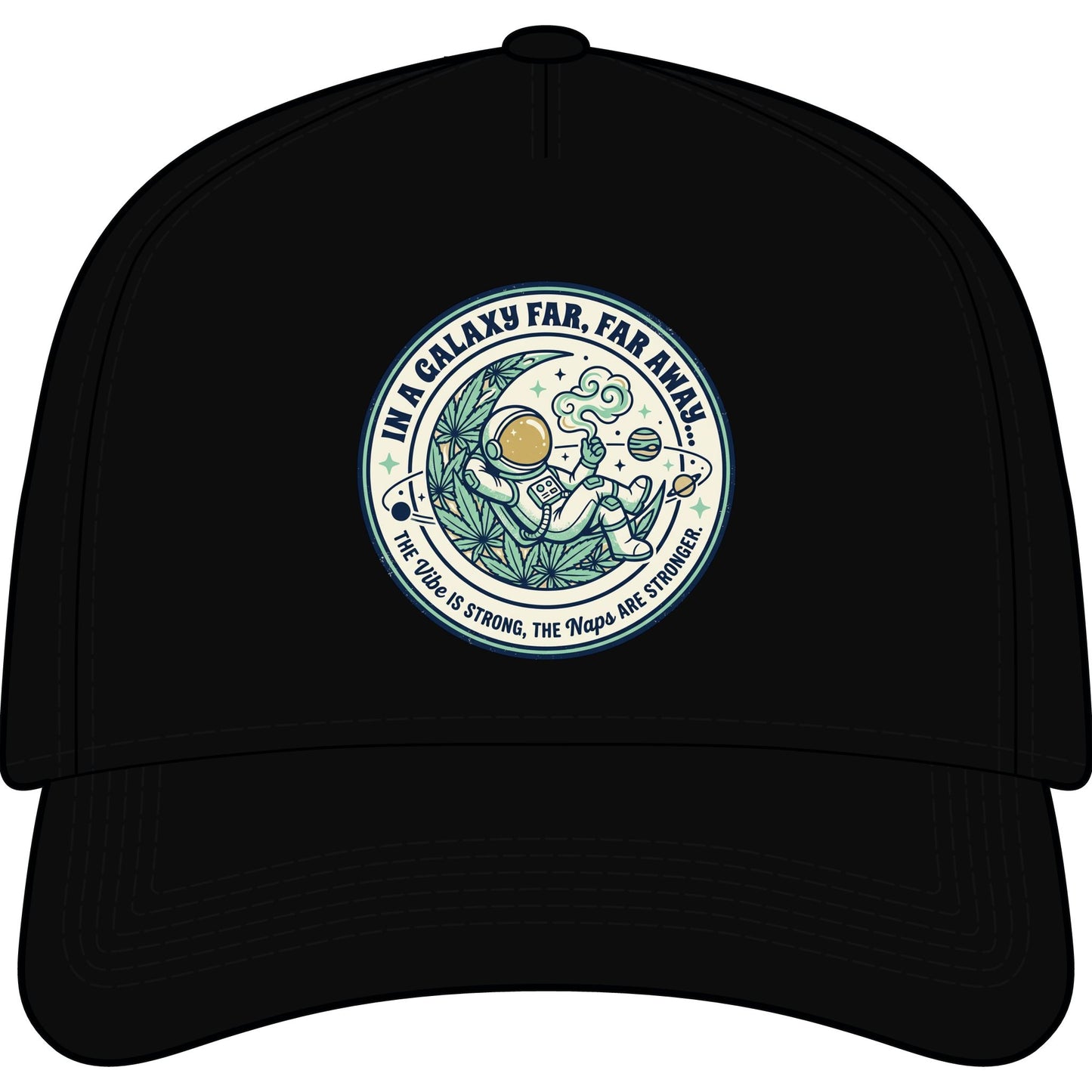Astronaut Patch Cap — "In a Galaxy Far, Far Away" Vintage Space Hat