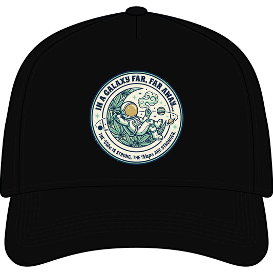 Astronaut Patch Cap — "In a Galaxy Far, Far Away" Vintage Space Hat