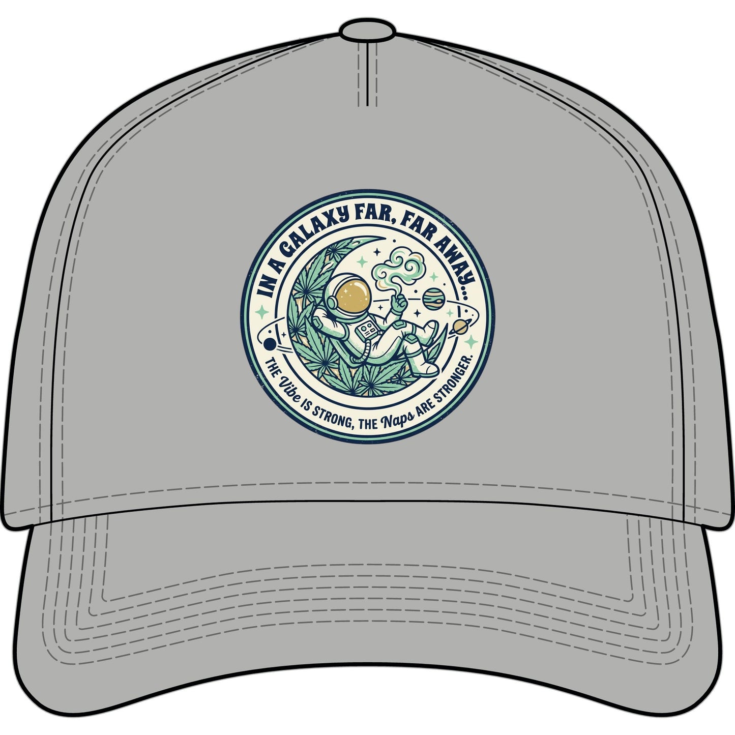 Astronaut Patch Cap — "In a Galaxy Far, Far Away" Vintage Space Hat