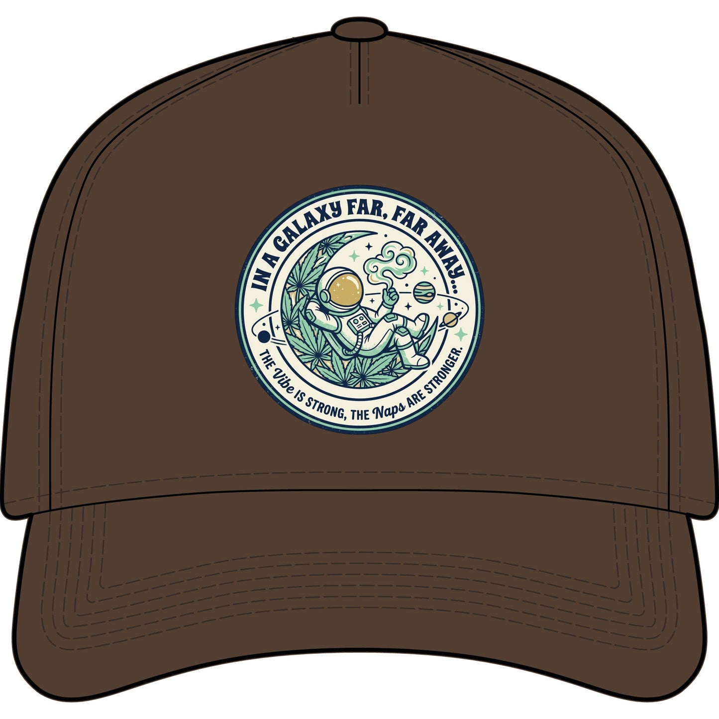 Astronaut Patch Cap — "In a Galaxy Far, Far Away" Vintage Space Hat