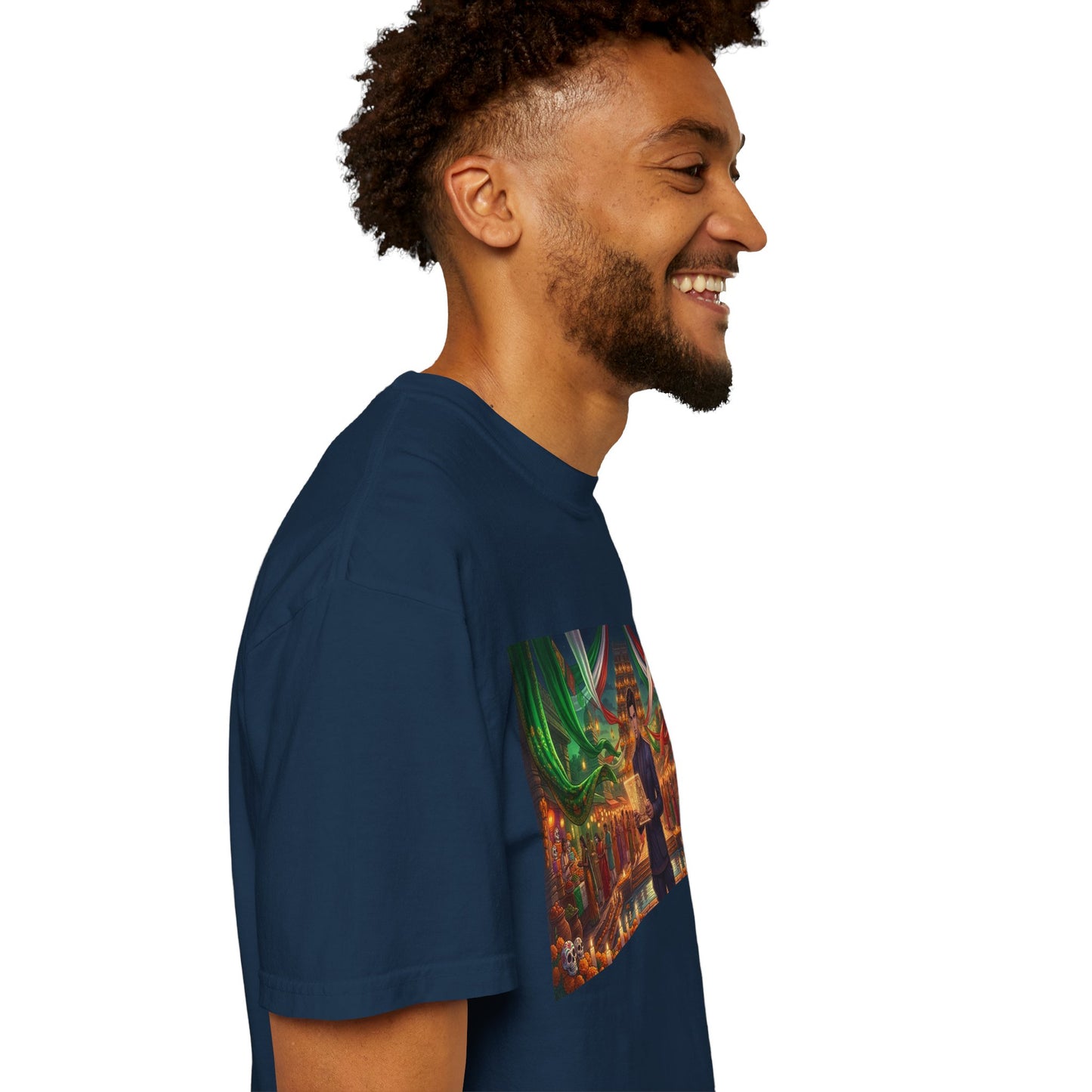Mexican Festival Night T-Shirt — Cinematic Streets Graphic Tee