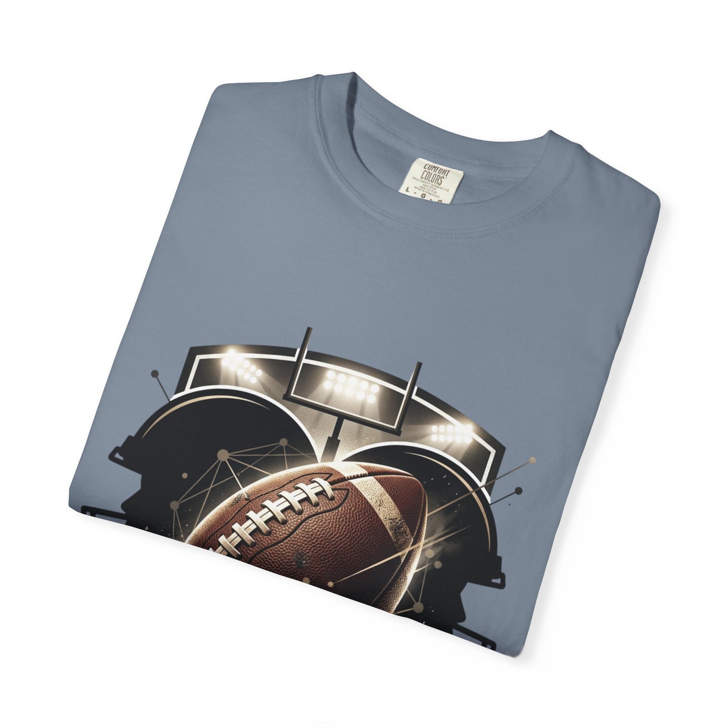 Football T-Shirt — "United Through the Game" Team Spirit Tee