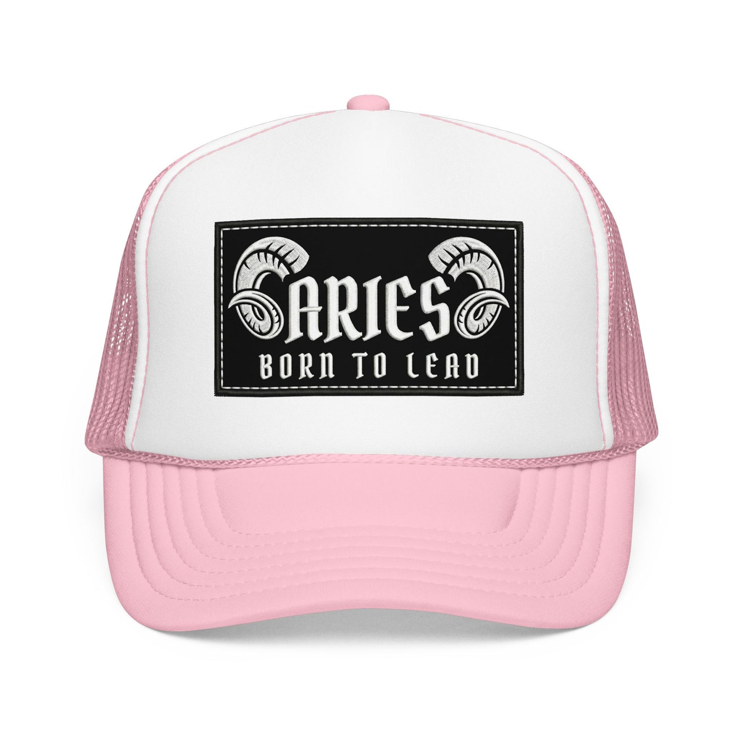 Trucker Hat - Aries 'Born to Lead' Zodiac Cap