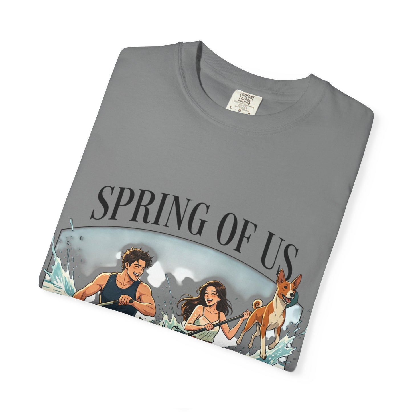Spring of Us Kayaking T-Shirt — Retro Outdoor Adventure Tee