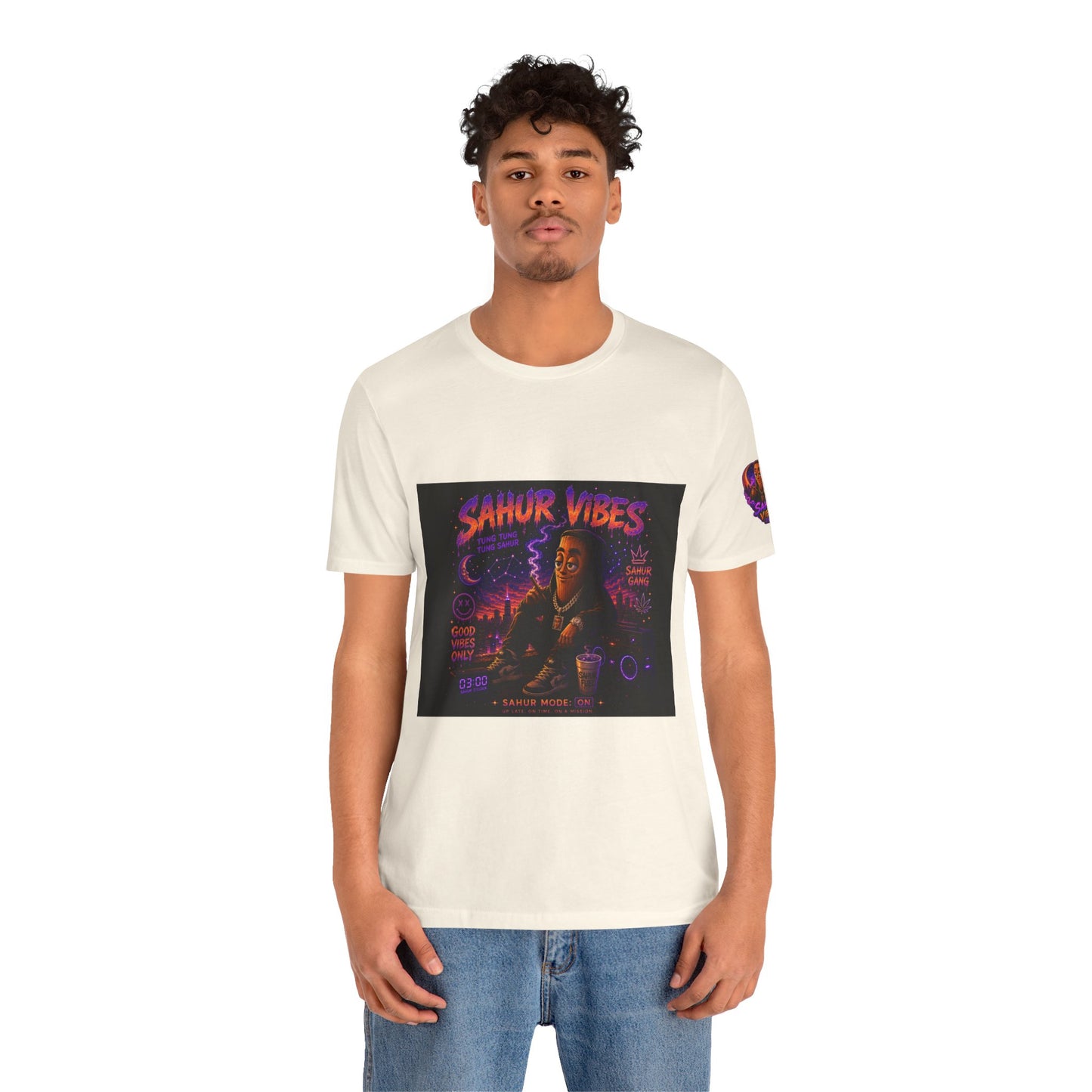 Tung Tung Tung Sahur SOLO Night Smoke DOLO Tee — Urban Chill Cartoon Design
